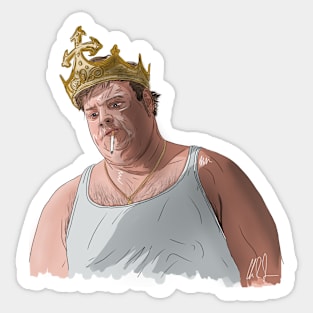King Farley Sticker